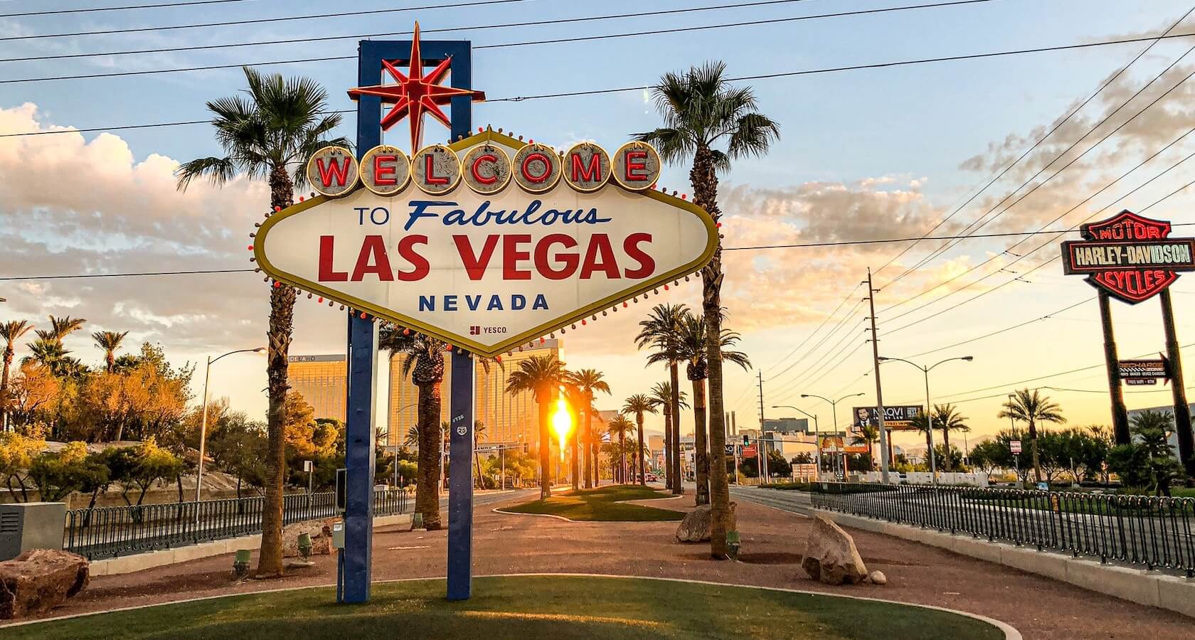 Знак «Добро пожаловать в Лас-Вегас»